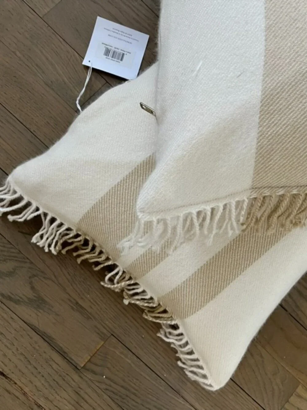 Serena & Lily 'Avery' Alpaca Pillow Covers w/Premium Down Pillows, New w/Tags - Picture 2 of 8